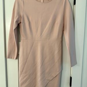 1. State Blush Long-Sleeve Sheath Dress